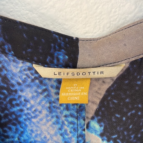 Leifsdottir patterned chiffon dress - Picture 2 of 5